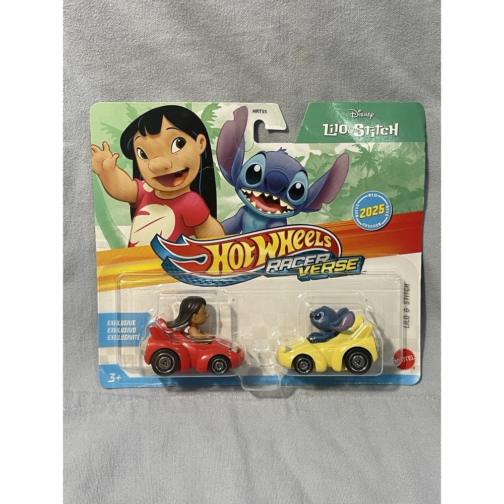 NEW 2025 Disney Lilo & Stitch - Mattel - Hot Wheels Racer Verse - Mini Cars